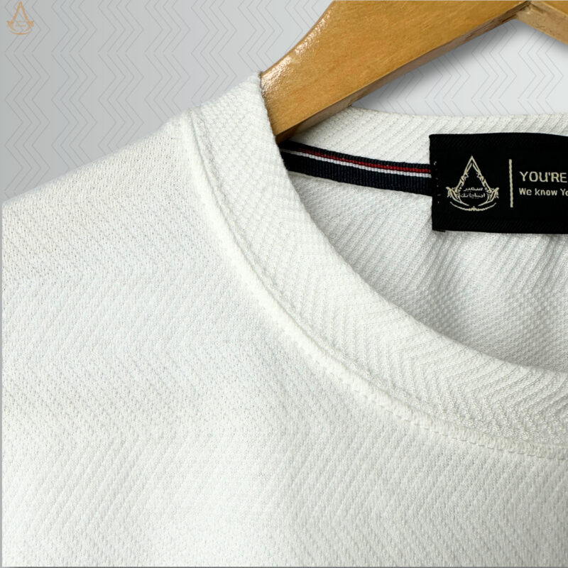 TEXTURED Febric T-Shirt - Image 3