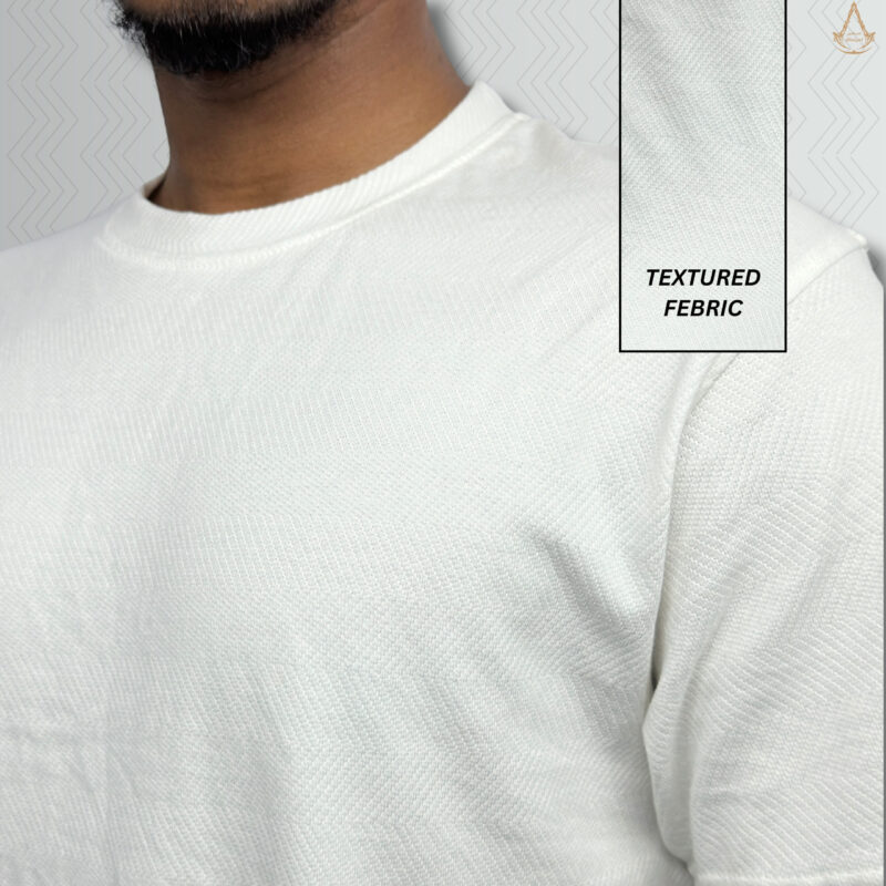 TEXTURED Febric T-Shirt